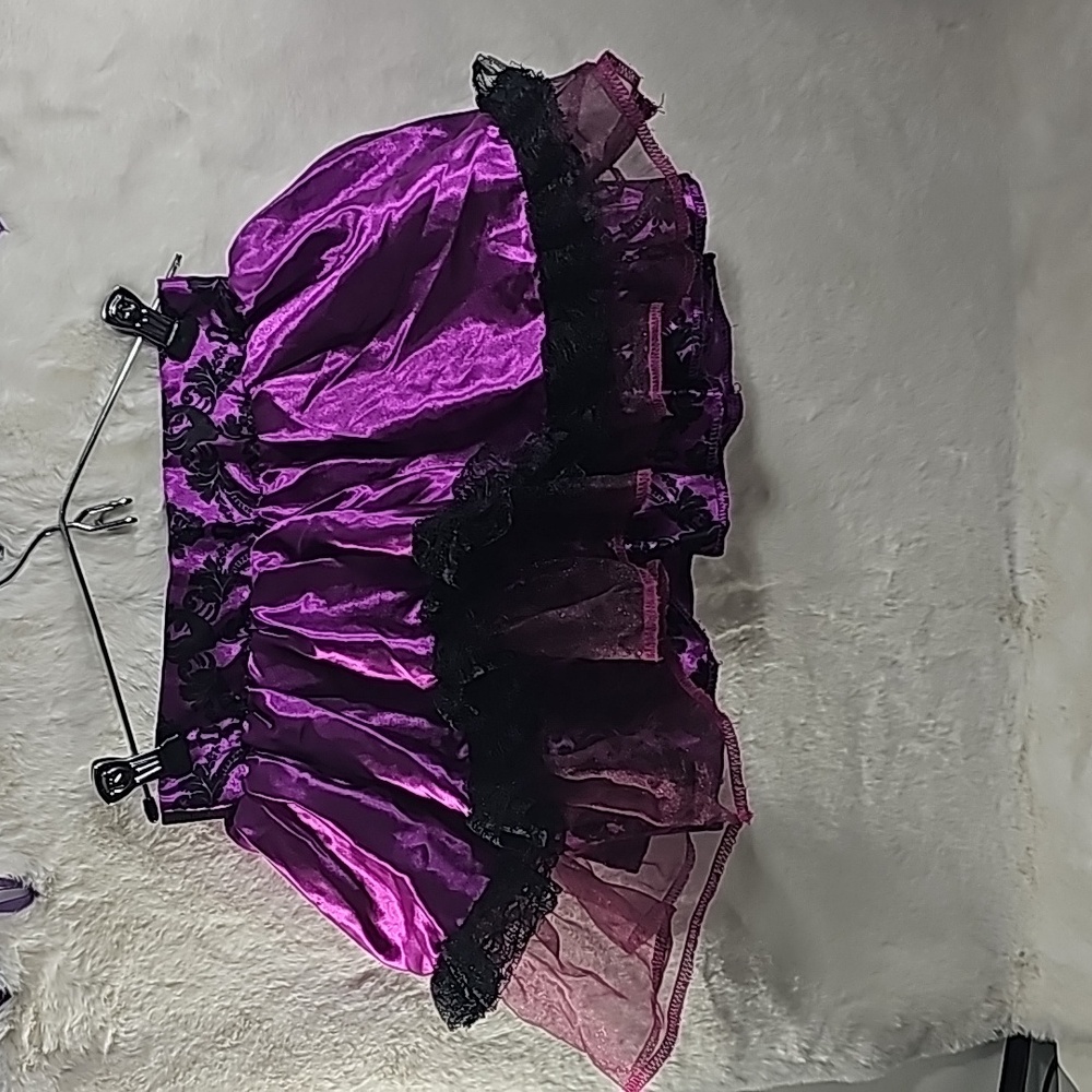 EverAfter High Girls Purple Skirt Size 6-10 Skirt Halloween Costume